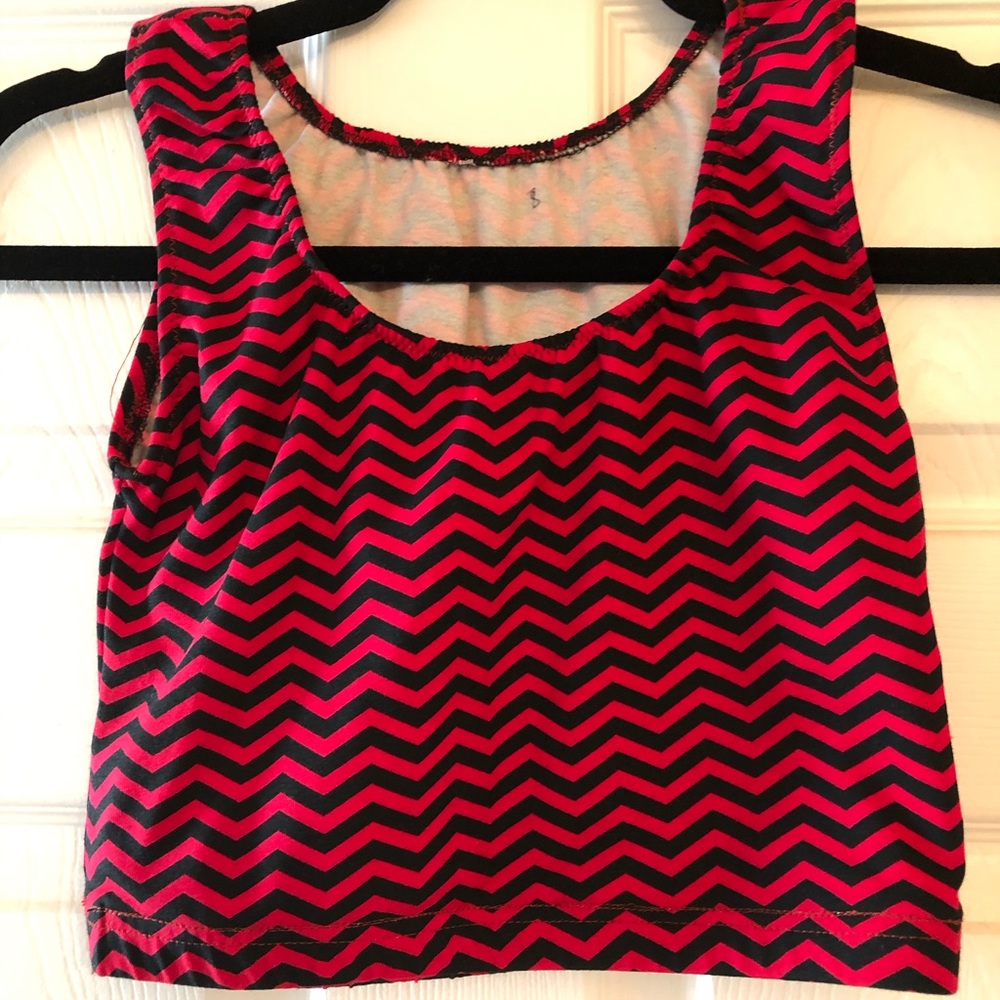 Cute Chevron Crop Top!